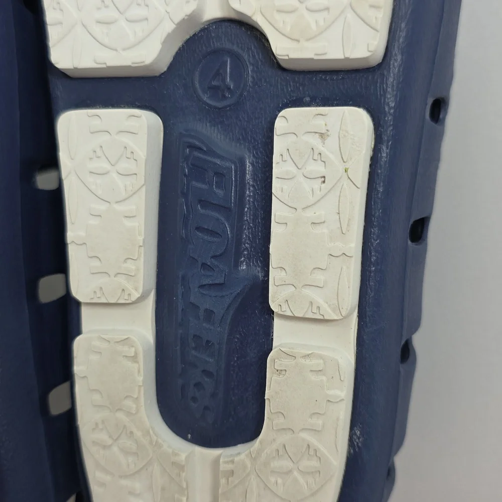 Floafers Unisex-Child Prodigy Toddler Blue Boat Shoe 2890‎ Size J4